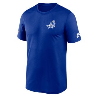 Nike Dallas Cowboys Alt Legend Logo Nike Mens Dri-FIT NFL T-Shirt in Blue | 02TI4DAQ7R-UE8