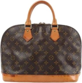 Louis Vuitton Pre-owned Handbags, female, Brown, Size: ONE SIZE Pre-owned Alma PM