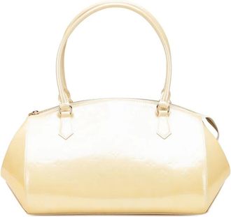 Louis Vuitton Borsa a mano Sherwood GM in pelle Vernis con monogramma 2010 - Marrone