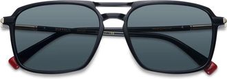 Etnia Barcelona Buffalo Polarized BKGD Mens Sunglasses Black Size 56