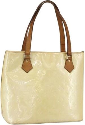 Louis Vuitton Pre-owned Tote Bags, female, Beige, Size: ONE SIZE Pre-owned Pearl Tote Bag