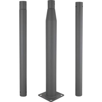 GreenIce Greenice - Columna Farola 3m Desmontable Gris