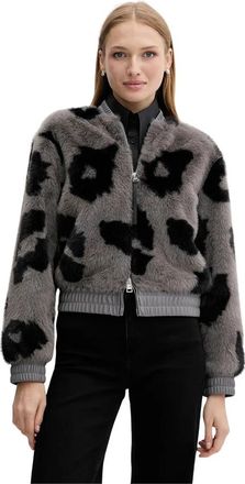 Silvian Heach Costa Jacket - Dames - Jassen - Grijs - XS - Leer - Jassen
