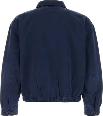 Polo Ralph Lauren Mens Cotton Twill Bomber Jacket Navy