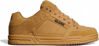 Globe Schoenen, Heren, Bruin, 43 1/2 EU, Leren Veterschoenen met Rubberen Zool