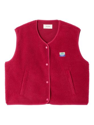 American Vintage Hoktown gilet - Red