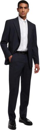 Brooks Brothers Wool-Blend Suit - Heren - Business pakken - Grijs - 4XL - Wol - Kostuums
