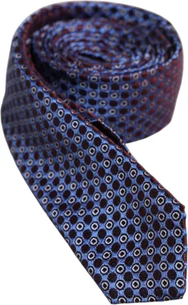 Dolce & Gabbana Silk Dot-Pattern Necktie - Blue