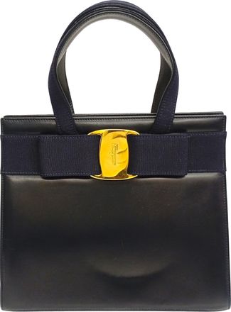 Ferragamo Leather Handbag (Pre-Owned)