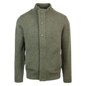 Barbour Truien & Vesten, Heren, Groen, M, Wol, Essential Patch Zip Through