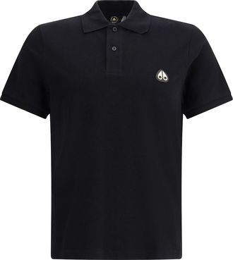 Moose Knuckles Everett Gold Polo Shirt