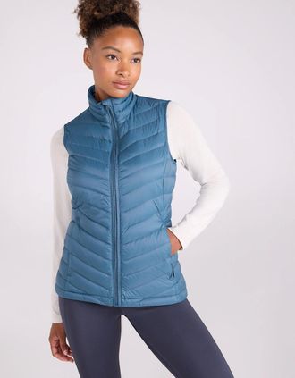 Mountain Warehouse Womens Mountain Warehouse Womens/Ladies Extreme II Featherweight Gilet - Blue/Green - Size: 18
