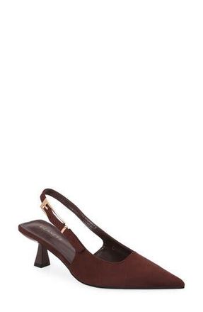 Berness Cassandra Kitten Heel Pump in Brown at Nordstrom Rack, Size 8.5
