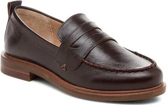 Kelsi Dagger Lens Penny Loafer in Warm Brown at Nordstrom, Size 8.5