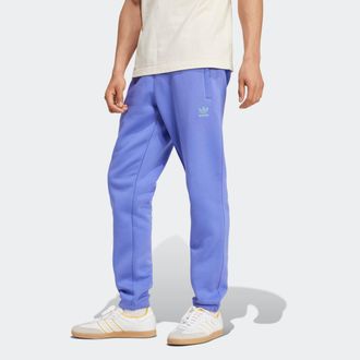 adidas Sporthose ADIDAS ORIGINALS ESS PT, Damen, Gr. S, N-Gr, blau (semi cobalt blau), Obermaterial: 70% Baumwolle, 30% Polyester, Hosen Sporthose, schmale P