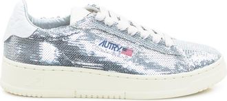 Autry Silver Medialist Low Sneakers