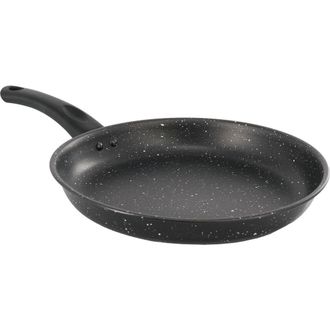 Gibson Home Delhi 11 Inch Round Nonstick Carbon Steel Frying Pan in White at Nordstrom