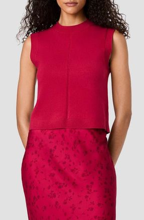 French Connection Babysoft Crewneck Sweater Tank in Rose Boudoir at Nordstrom, Size X-Small