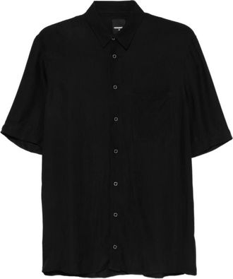 Patrizia Pepe Overhemden, Heren, Zwart, S, Pocket Shirt