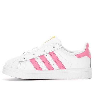 adidas (TD) adidas Superstar I White Light Pink BY3720