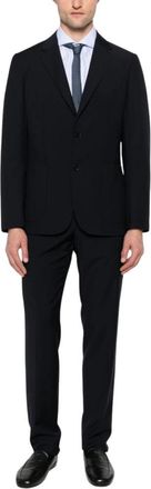 Ermenegildo Zegna Single Breasted Suit - Heren - Business pakken - Zwart - 3XL - Kostuums