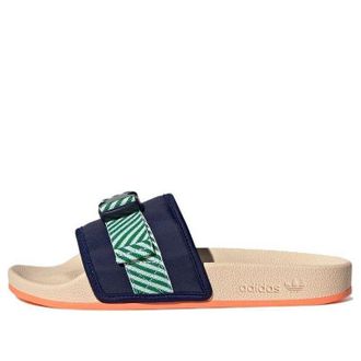 adidas (WMNS) adidas Originals Pouchylette Slides Night Sky Bliss Orange Pink GW9782