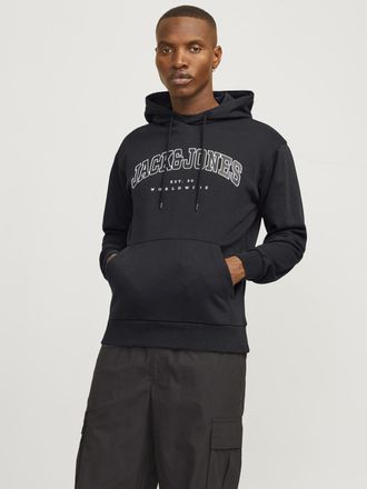 Jack & Jones JJECALEB VARSITY SWEAT HOOD NOOS