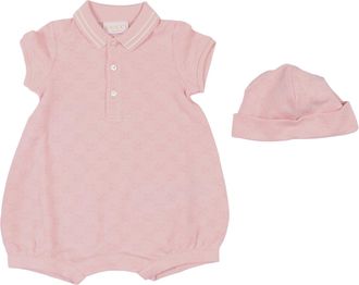 Gucci B Set Regalo Gg Piquet Di Cotone