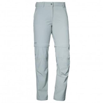Sch&ouml;ffel Pants Ascona Zip Off Trekkinghose f&uuml;r Damen | grau