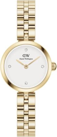 Daniel Wellington Gouden Stijlvol Horloge voor Dagelijks Gebruik - Dames - Horloges - Geel - ONE Size - Accessoires