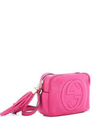 Gucci Soho Disco Leather Small crossbody bag - Roze