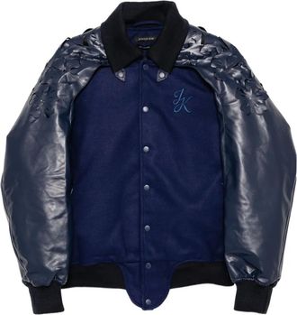 Juntae Kim Giacca con dettagli a taglio laser - Blu