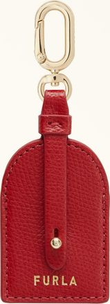 Furla And I Charm Rosso Veneziano Rosso Pelle Stampata Donna