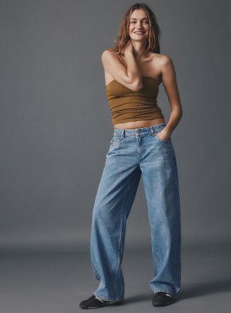 Twik Womens Baggy low-rise jean House fit