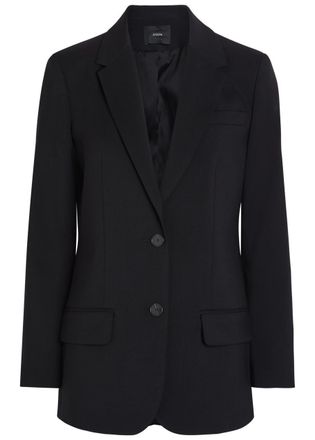 Joseph Jackie Stretch-wool Blazer - Black - 40 (UK12 / M)