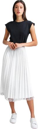 Belle & Bloom Mixed Feeling Reversible Skirt in White at Nordstrom, Size X-Small