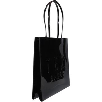 Ted Baker Iconny Large Icon Tote - Dames - Shoppers - Zwart - ONE Size - Polyester - Tassen
