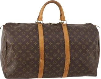 Louis Vuitton Pre-owned Weekend Bags, female, Brown, Size: ONE SIZE Pre-owned Boston Bag