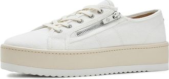 Donald J Pliner Fatimah Womens Shoes White : 6.5 M, Canvas