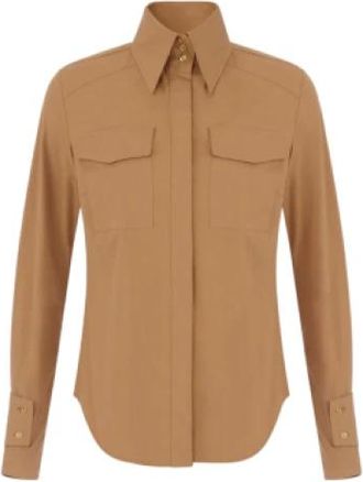 Elisabetta Franchi Mujer, Blusas y Camisas, Marr&oacute;n, Talla: L