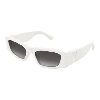 Balenciaga Cat Eye Sunglasses - female - Balenciaga - Sunglasses - White - 55 MM - Accessories