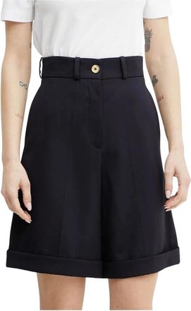 Patou Pantalones cortos de lana - Shorts - Mujer - Negro - L