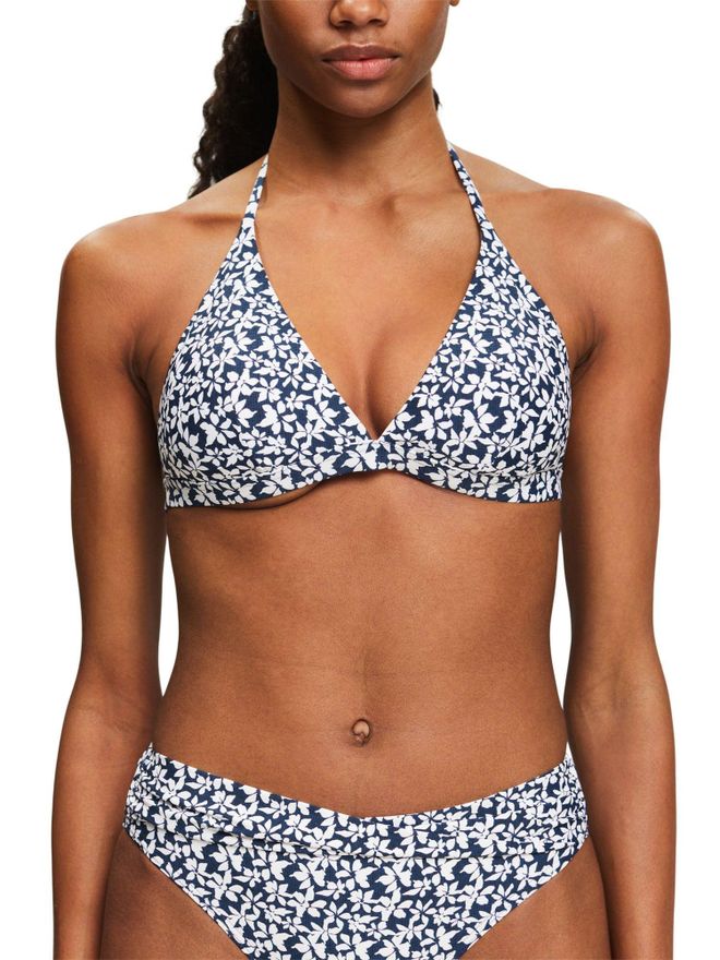 ESPRIT Damen Bikini Brela Beach - Navy Blau, Größe 42B EU, Aus Recycelter Mikrofaser