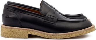 Buttero Leren Loafers - Heren - Loafers - Bruin - 44 EU - Leer - Schoenen