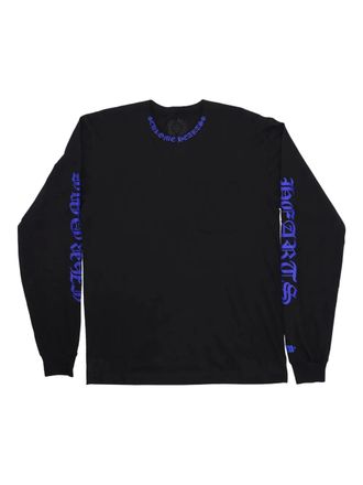 Chrome Hearts long-sleeve sweatshirt - men - Fabric - L - Black