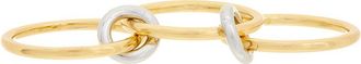Sterling Forever Cz Jasmin Link Stacking Ring