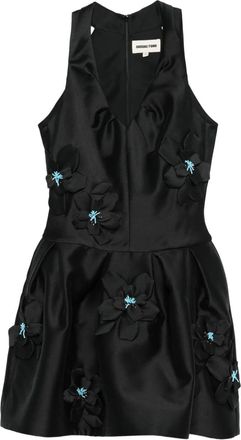 Shushu/Tong Mini-jurk met V-hals - Zwart