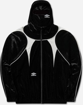 Umbro Velvet Jester Track Jacket Black