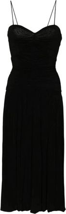Isabel Marant Elisabeth Midi Jurk - Dames - Casual kleedjes - Zwart - XS - Kleedjes