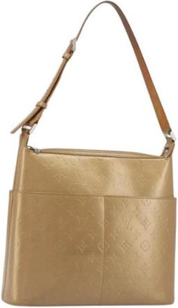 Louis Vuitton Pre-owned Borsa a Spalla Vintage in Tela Monogram Mat - - Pre-owned - Donna - Giallo - ONE SIZE